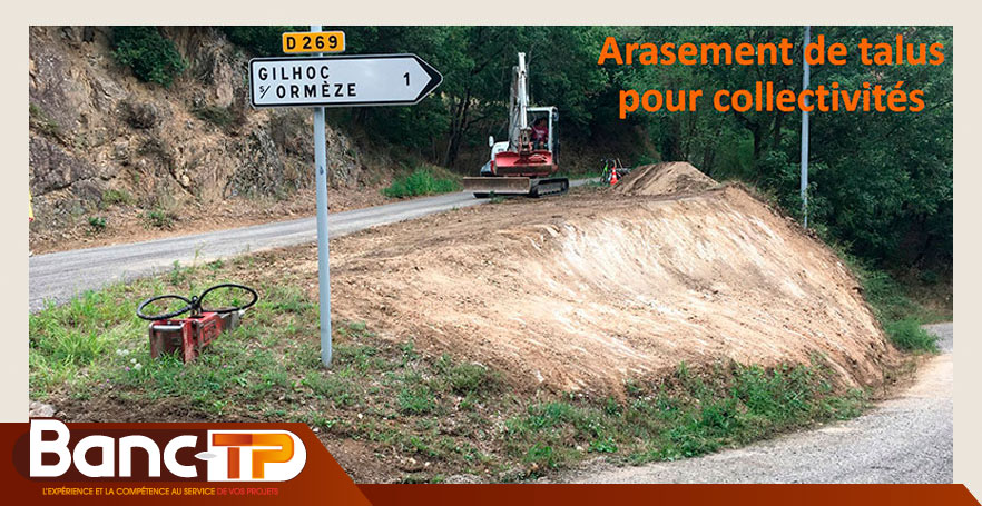 BANC-TP Collectivités Entreprise TP Travaux Public Annonay Davézieux Vallée du Rhône